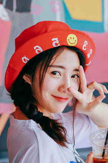 邮多多淘宝集运转运帽子 渔夫帽 遮阳 贴标 红色 专用 新款 韩版