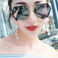 华人代购转运香港太阳眼镜 太阳镜 圆脸 防紫外线 复古 原宿风 韩版