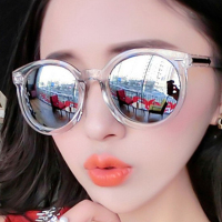 华人代购转运丹麦太阳眼镜 彩膜墨镜 炫彩 透明 新款 韩版