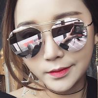 华人代购转运新加坡太阳眼镜 复古墨镜 炫彩 同款 透明 百搭 新款 韩版 女士