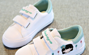 淘宝集运转运到日本芭芭鸭 运动鞋 儿童板鞋 女童 秋季 女孩 新款
