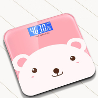 华人代购转运柬埔寨电子称 皮尺 精准 减肥 成人 迷你 卡通 可爱 充电