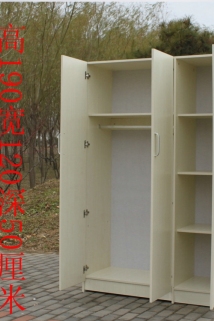 邮多多淘宝集运转运只卖北京简易板材2门3门衣柜挂衣柜组装两三门衣柜阳台卧室储物柜