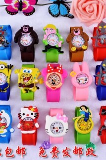 邮多多淘宝集运转运小孩子少儿粉红玩具手表幼儿园生日甜美礼物粉色精致宝贝男女流。