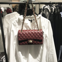 华人代购转运新加坡女包2019 经典款 高端定制小香风 菱格链条包 单肩斜挎女士包包