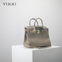 华人代购转运克罗地亚YIXXI定制网红气质款经典百搭铂金包真皮女包手提包女士包包