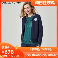 华人代购转运意大利GANT/甘特秋季GANT×BÅSTAD联名女士拉链棒球外套4204633
