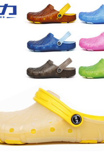邮多多淘宝集运转运2021年新款回力女式洞洞鞋女夏季果冻凉鞋女鞋子包头透气凉拖防滑