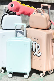 邮多多淘宝集运转运糖果色韩版防刮行李箱拉杆密码皮箱男女学生小清新旅行箱