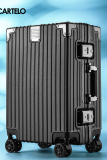邮多多淘宝集运转运拉杆箱男结实耐用加厚24寸旅行箱密码皮箱子万向轮大容量26行李箱