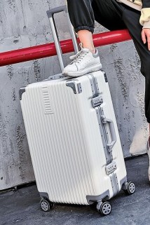 邮多多淘宝集运转运行李箱女超大容量铝框拉杆箱结实耐用加厚旅行箱男密码时尚箱子