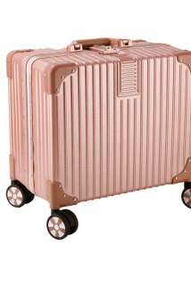 邮多多淘宝集运转运策余精品箱韩版小行李箱女士旅行箱子可爱拉杆箱18寸迷你商务箱包