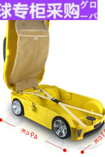 邮多多淘宝集运转运日本CH宝宝行李箱可坐骑卡通登机拖箱儿童拉杆箱男女童旅行箱18寸
