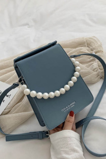 邮多多淘宝集运转运高级感法国小众设计包包2021新款潮珍珠链条单肩斜跨包时尚小方包