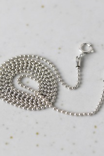 邮多多淘宝集运转运S925银复古时尚珠珠链条 女款颈链小米珠银饰品银项链