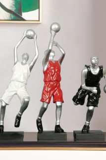 邮多多淘宝集运转运nba篮球摆件家居饰品运动人物模型雕塑创意客厅男生卧室书桌装饰