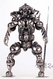 邮多多淘宝集运转运铁艺机器人手工艺品个性玩具铁人模型家居装饰品创意摆件男生礼物