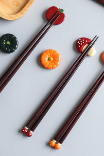 邮多多淘宝集运转运西田木雨木筷子高颜值筷子套装网红日式家用高档加长儿童筷家庭