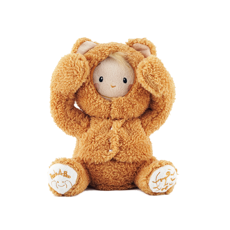 日本iwaya儿童玩具毛绒仿真宠物 男孩女孩玩具会学人说话的宝贝熊