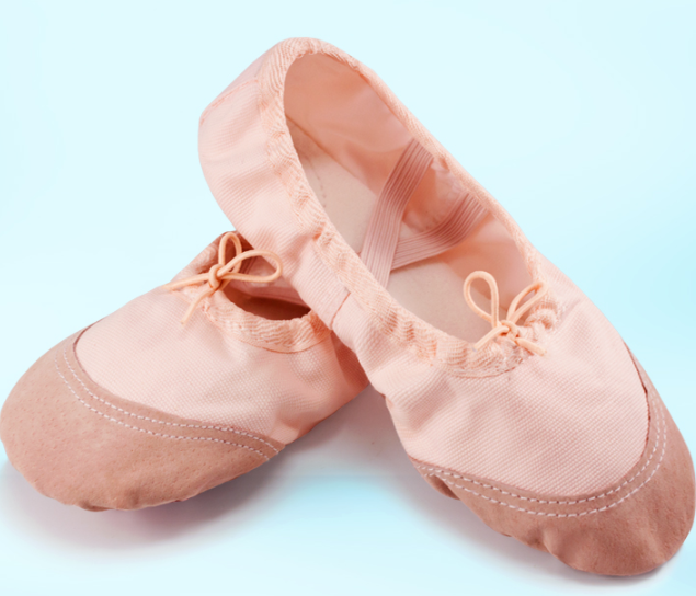 儿童舞蹈鞋白色瑜伽猫爪练功鞋形体鞋女式芭蕾鞋古典成人芭蕾舞鞋